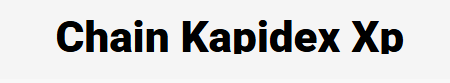 Chain Kapidex Xp