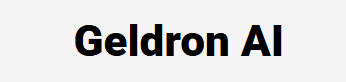 Geldron AI